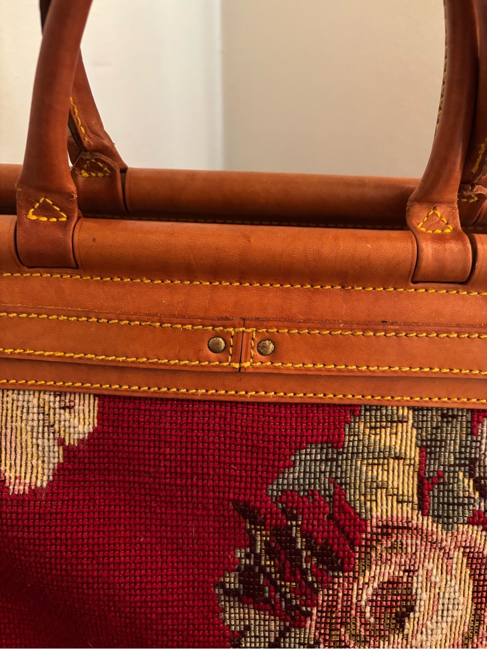 RALPH LAUREN CARPET BAG - Picture 3 of 14